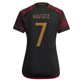 Tyskland Kai Havertz #7 Bortedrakt Kvinner VM 2022 Kortermet